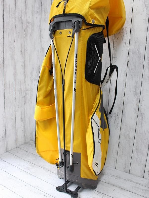 サンマウンテン スタンドバッグ キャディバッグ イエロー