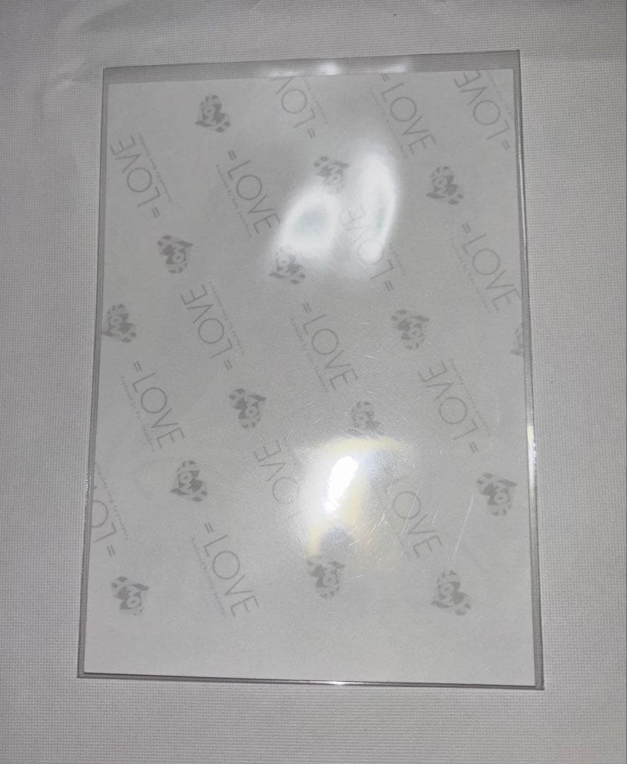 イコラブ 齋藤樹愛羅 直筆 ラブソングに襲われる ピンクニット衣装