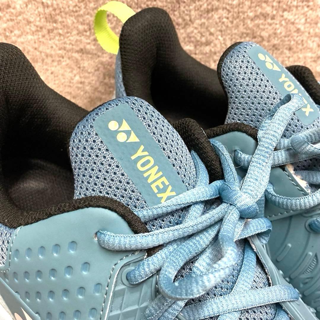 【極美品】Yonex テニスシューズ ソニケージ ワイド25cm オールコート用