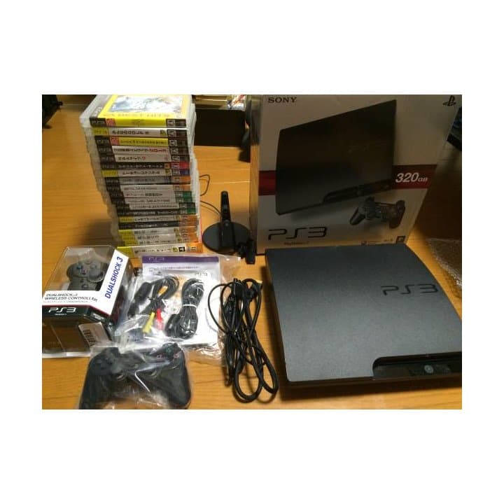 ＰＳ３　本体＋ソフト１９点　豪華セット 海外NG