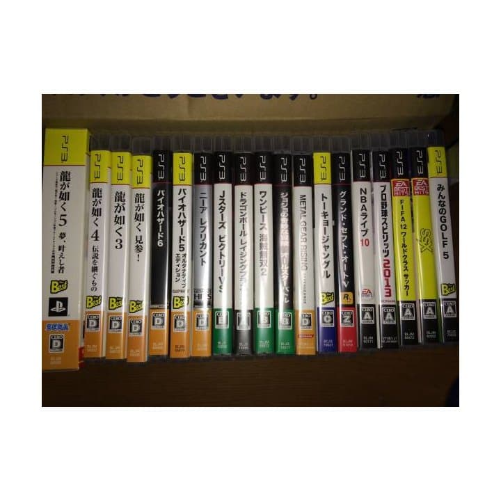 ＰＳ３　本体＋ソフト１９点　豪華セット 海外NG