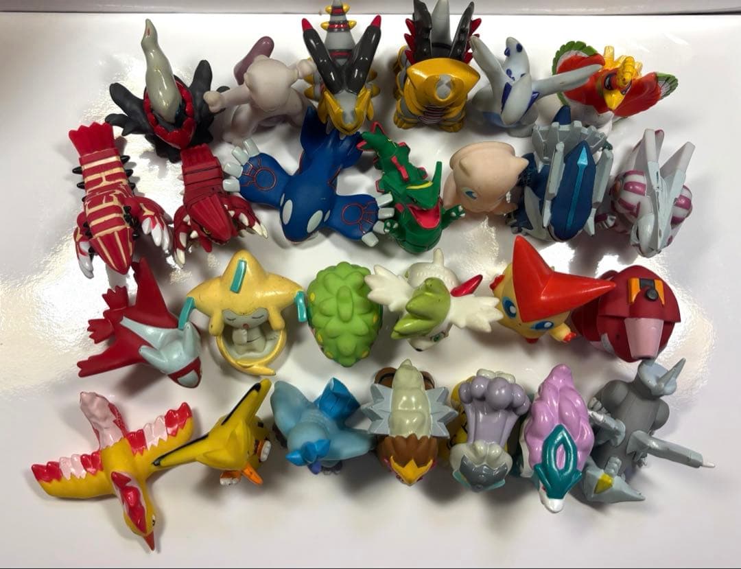 ポケモン 指人形セット 伝説ポケモン、御三家