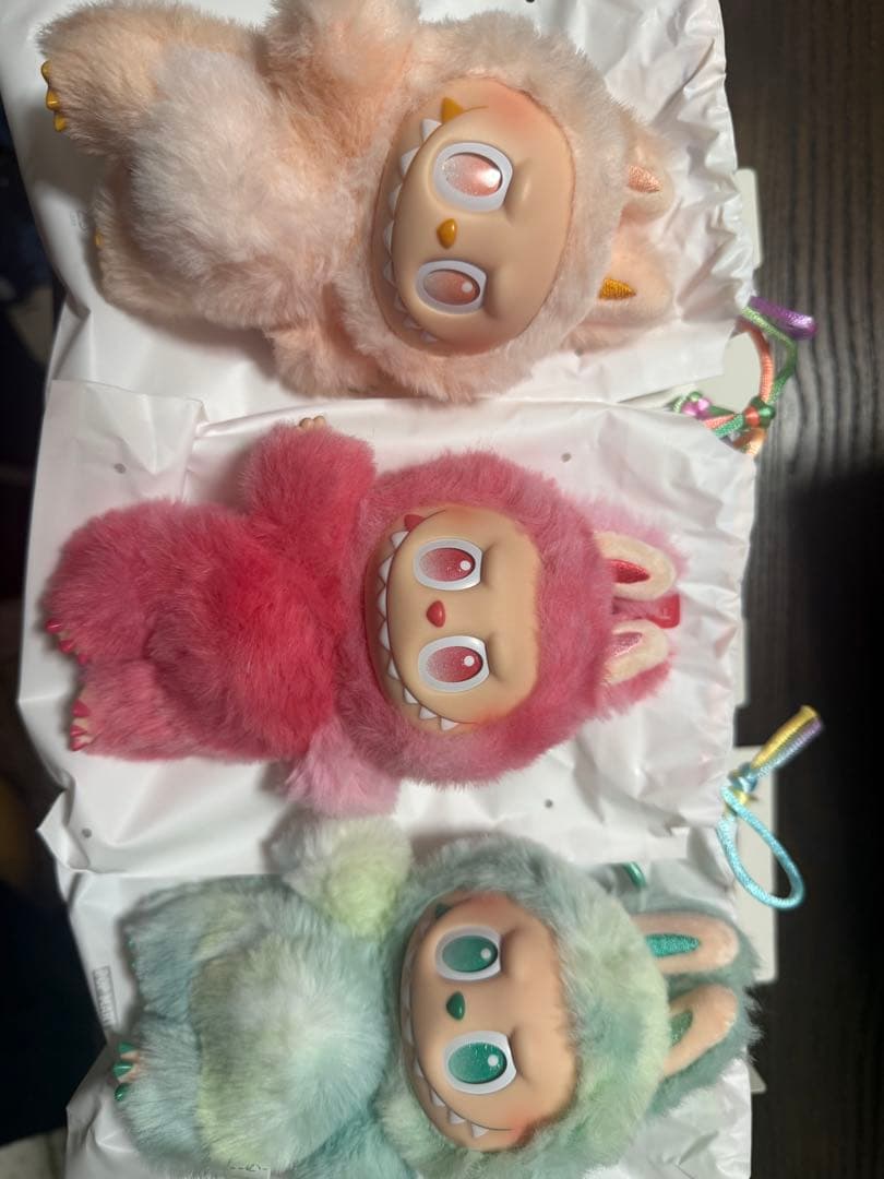 ラブブ LABUBU big into energy 3体セット