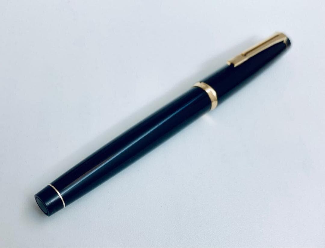 【ペン先14金】パイロットカスタム グランディ 高級万年筆 ブラック1983年製