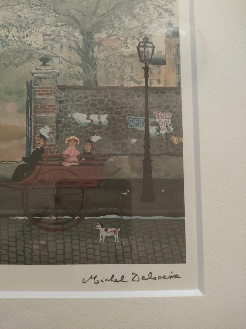 ミッシェル・ドラクロワ　ドラクロア　リトグラフ　　 3/150