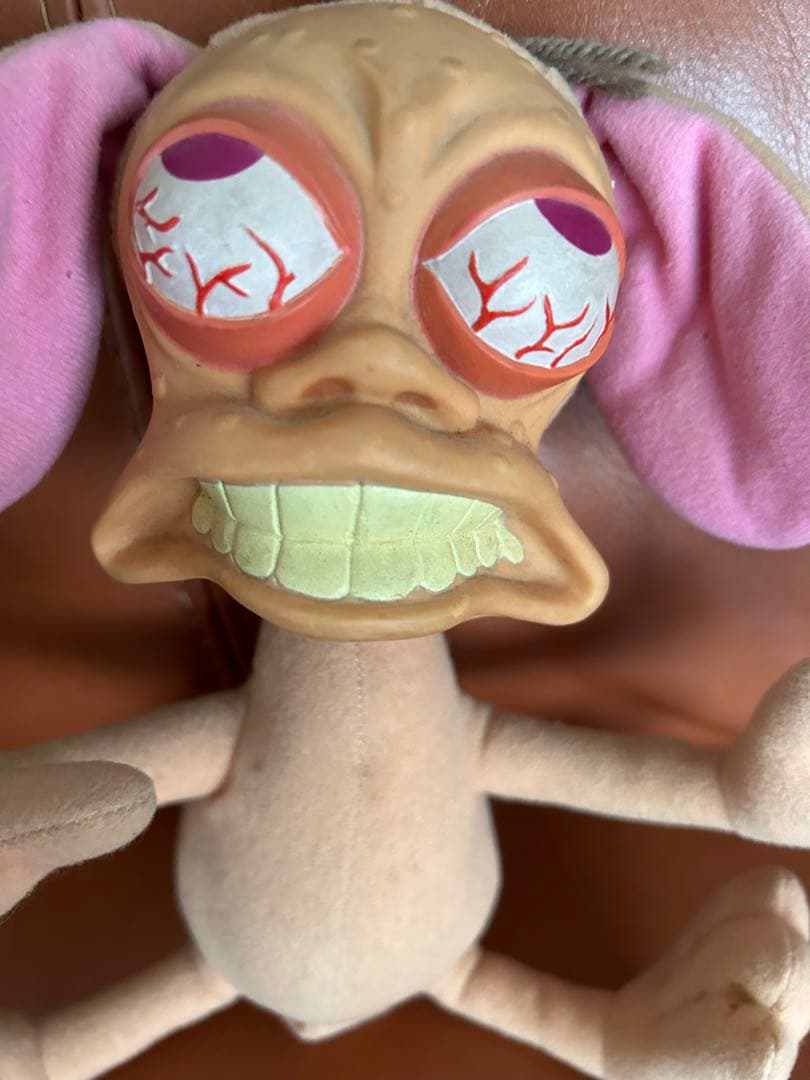 レン＆スティンピー　ぬいぐるみ　ラバーフェイス　アメコミ　baccan 好きにも