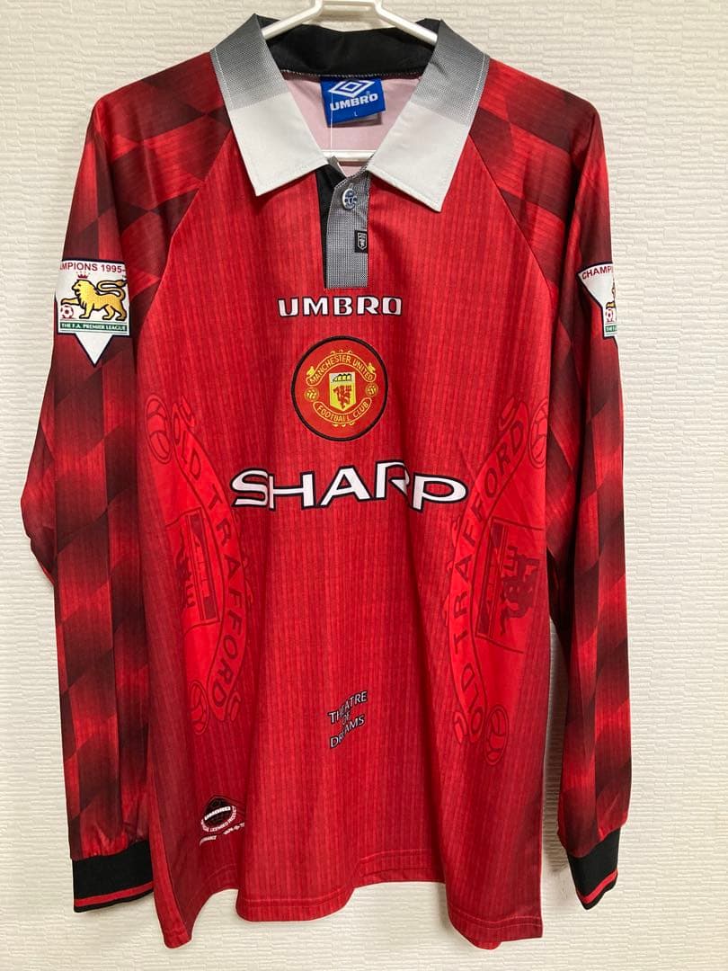 96-98プレミアリーグ マンチェスターユナイテッド ベッカム ユニフォームH