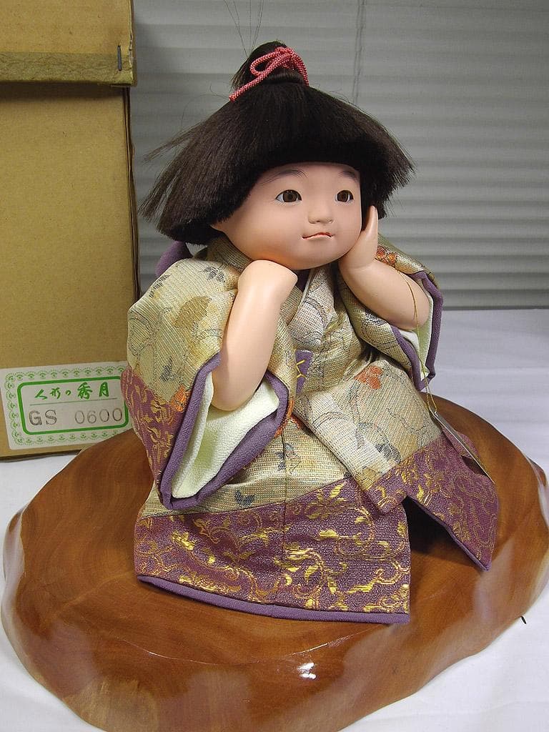 表情人形 市松人形　齊藤公司作 五月人形「夢」 武者人形