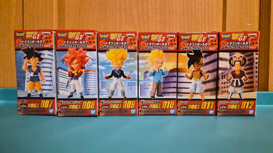 ドラゴンボールGT　ワールドコレクタブルフィギュア　vol.2 全6種　海外