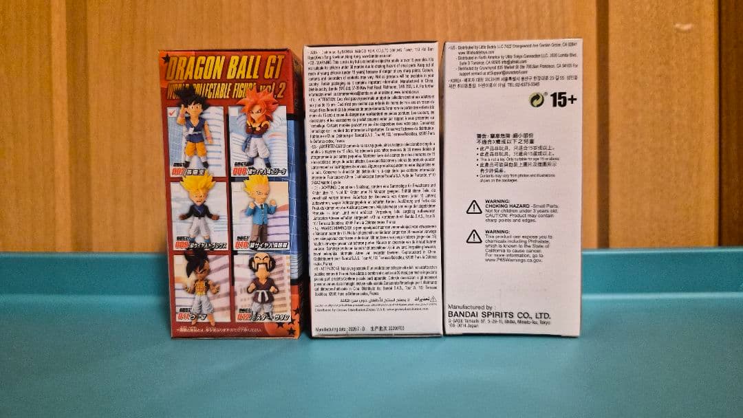 ドラゴンボールGT　ワールドコレクタブルフィギュア　vol.2 全6種　海外