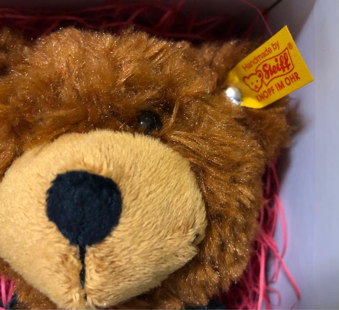 新品 Steiff シュタイフ テディベア HUG ME 箱付き