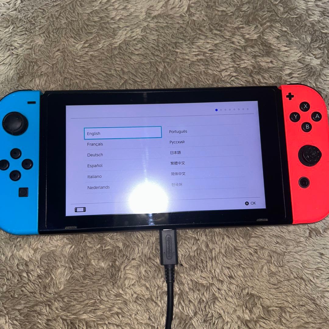 Nintendo Switch (本体、ケース、充電器のみ)