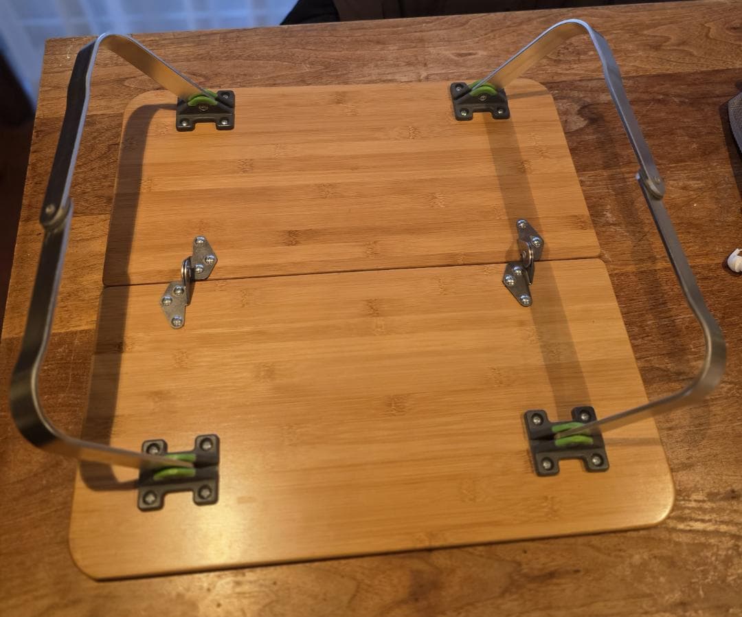 【希少・廃盤品】evrgrn (REI) Picnic Table 竹製天板