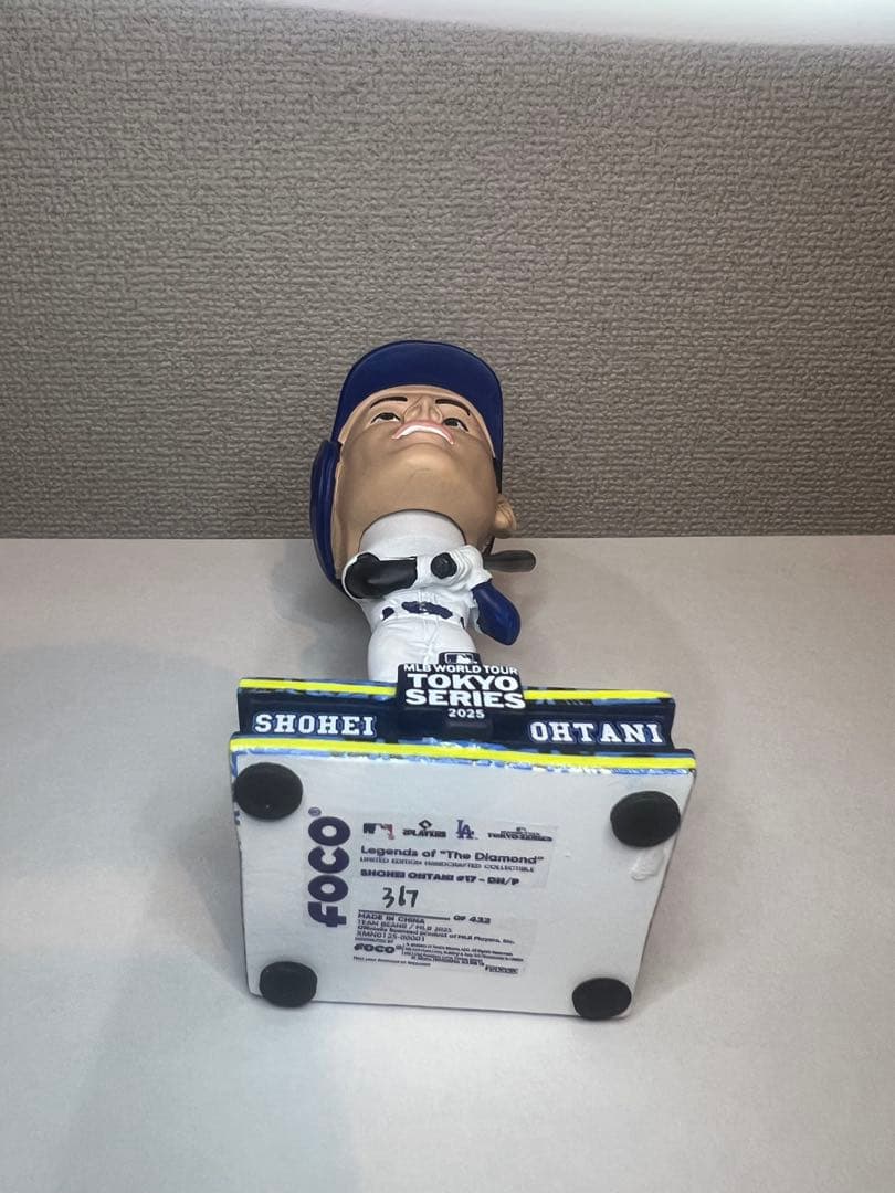 ❗️432個限定❗️MLB 東京シリーズ 2025 公式 ボブルヘッド　大谷翔平