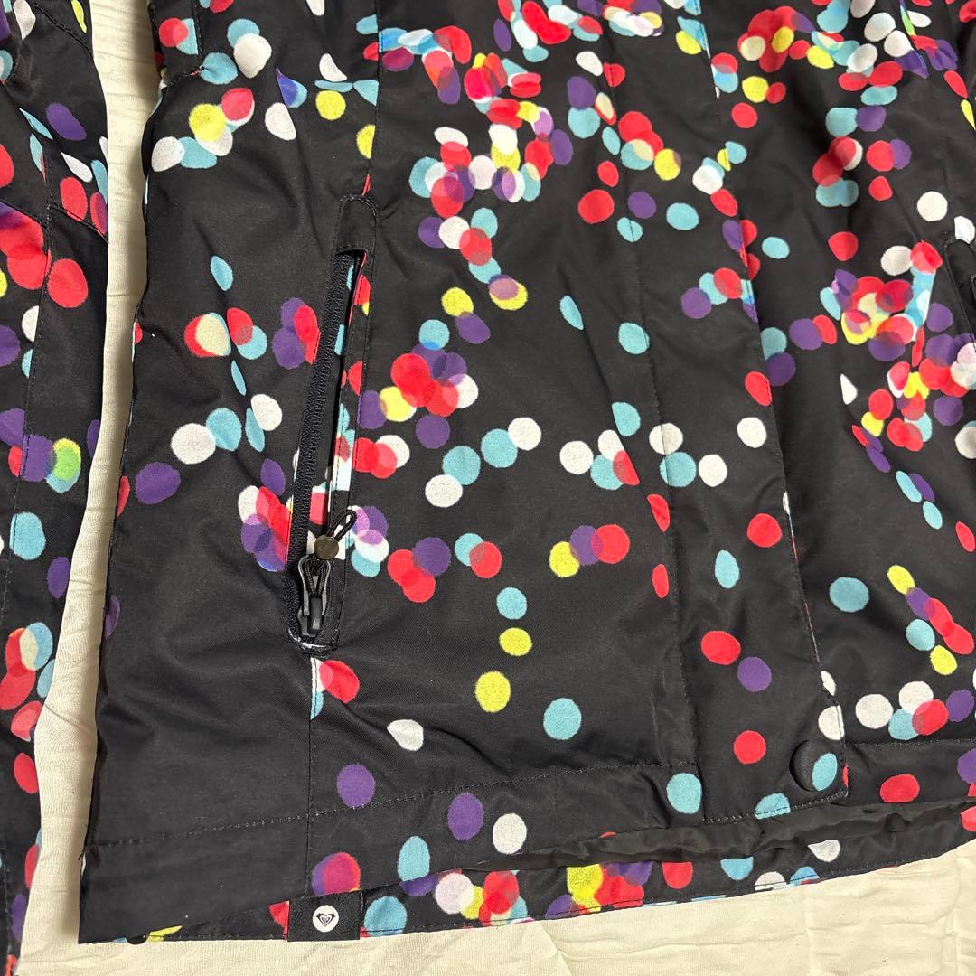 ROXY ドット柄スノーボードウェア レディース