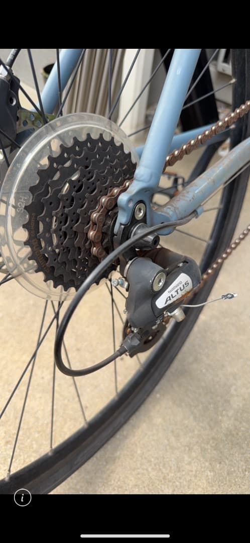 FUJI RAIZ DISC ロードバイク クロスバイク アイス ブルー 自転車