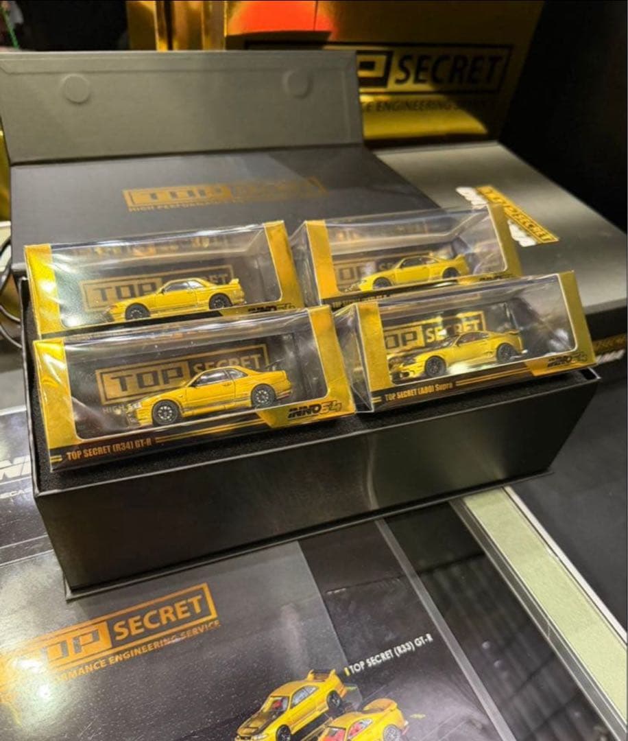 トップシークレット 東京オートサロン 4台セット イノモデル 限定 完売品