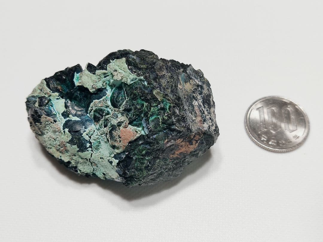 パワーストーン　天然石　原石　クリソコラ　77g　No.994