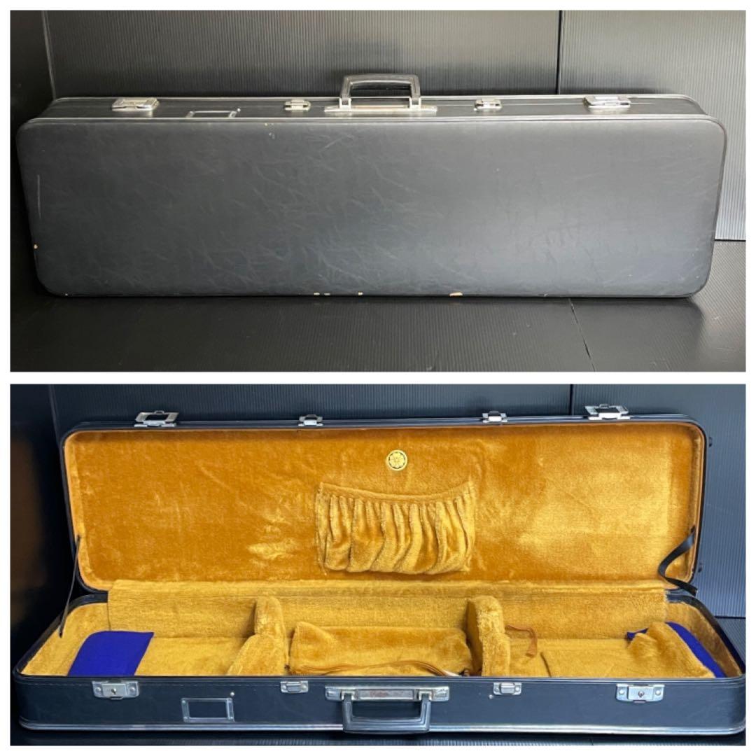 津軽三味線 紫檀 紅木製糸巻き 丸内胴 二本溝 軽量で扱いやすい 家紋入り