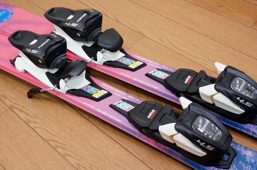 メンテ済 110cm 靴20.5cm NORDICA スキーセット 美品