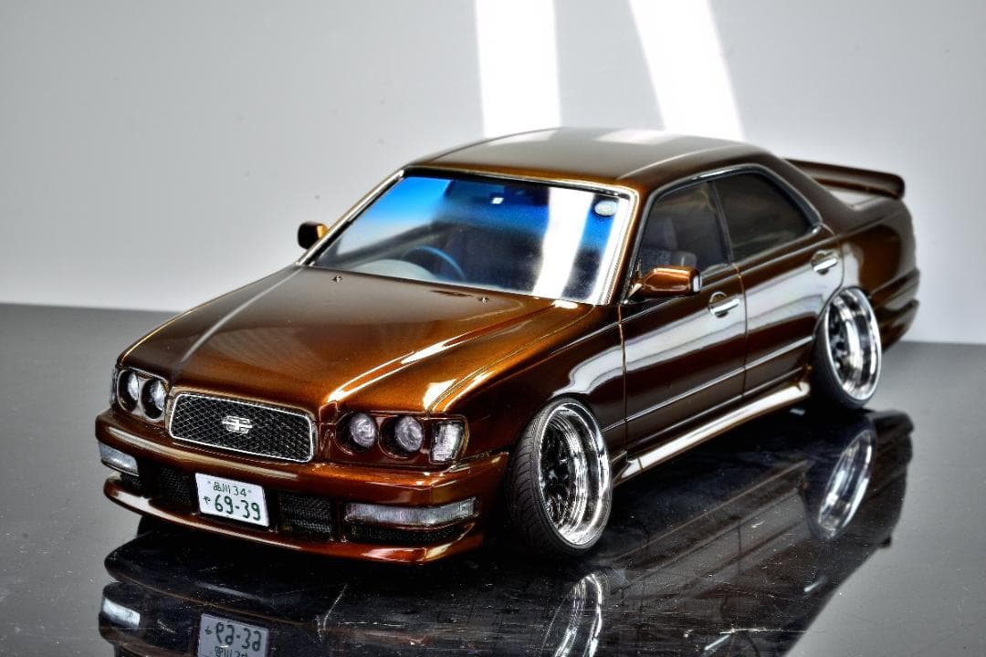 【1/24アオシマ】Y33グロリア グランツーリスモアルティマ”95