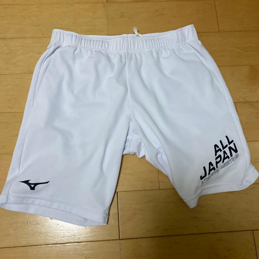 Mizuno ALL JAPAN ポロシャツ＆ショートパンツ XL