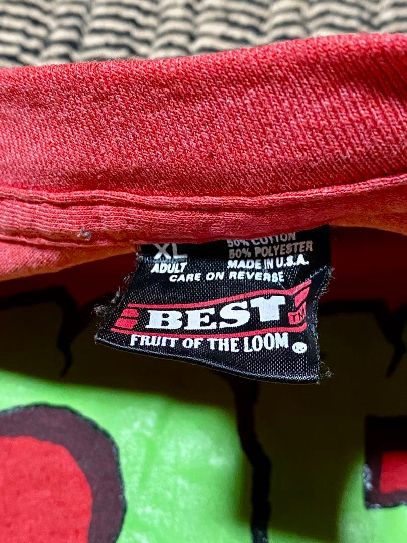 【ヴィンテージ】NOFX 1995 日本ツアーTシャツ XL 赤