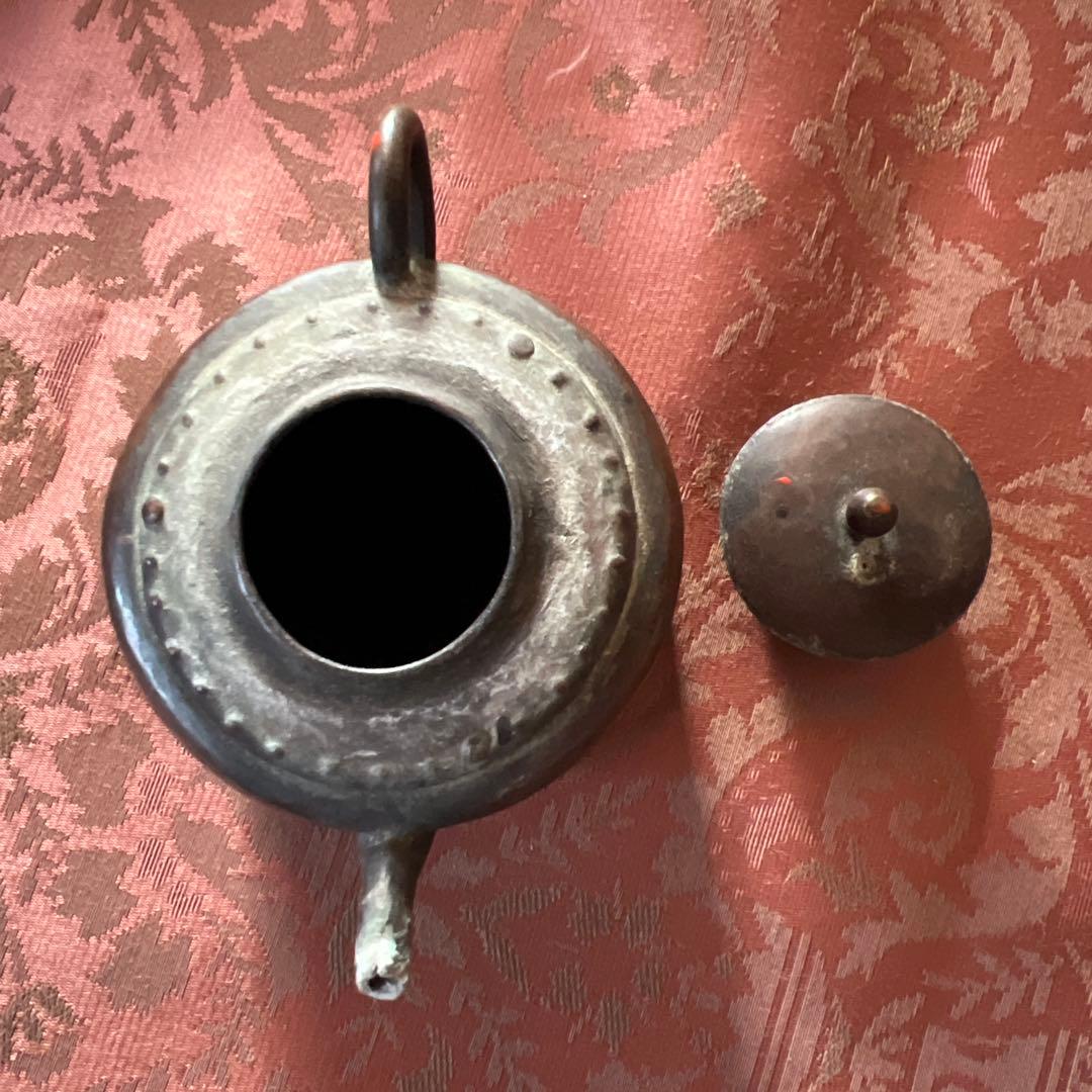 信水造　銅水滴　幅9.0×奥行6.0×高さ5.8cm