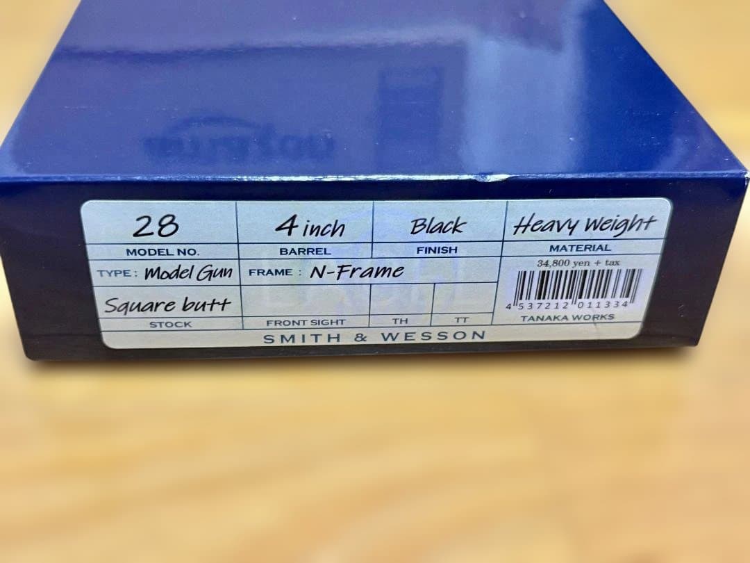 新品 タナカ 357マグナム M28 ハイウェイパトロールマン モデルガン