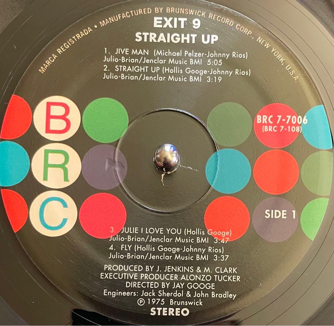 【LP】EXIT 9 / STRAIGHT UP ファンク・レアグルーヴ名盤