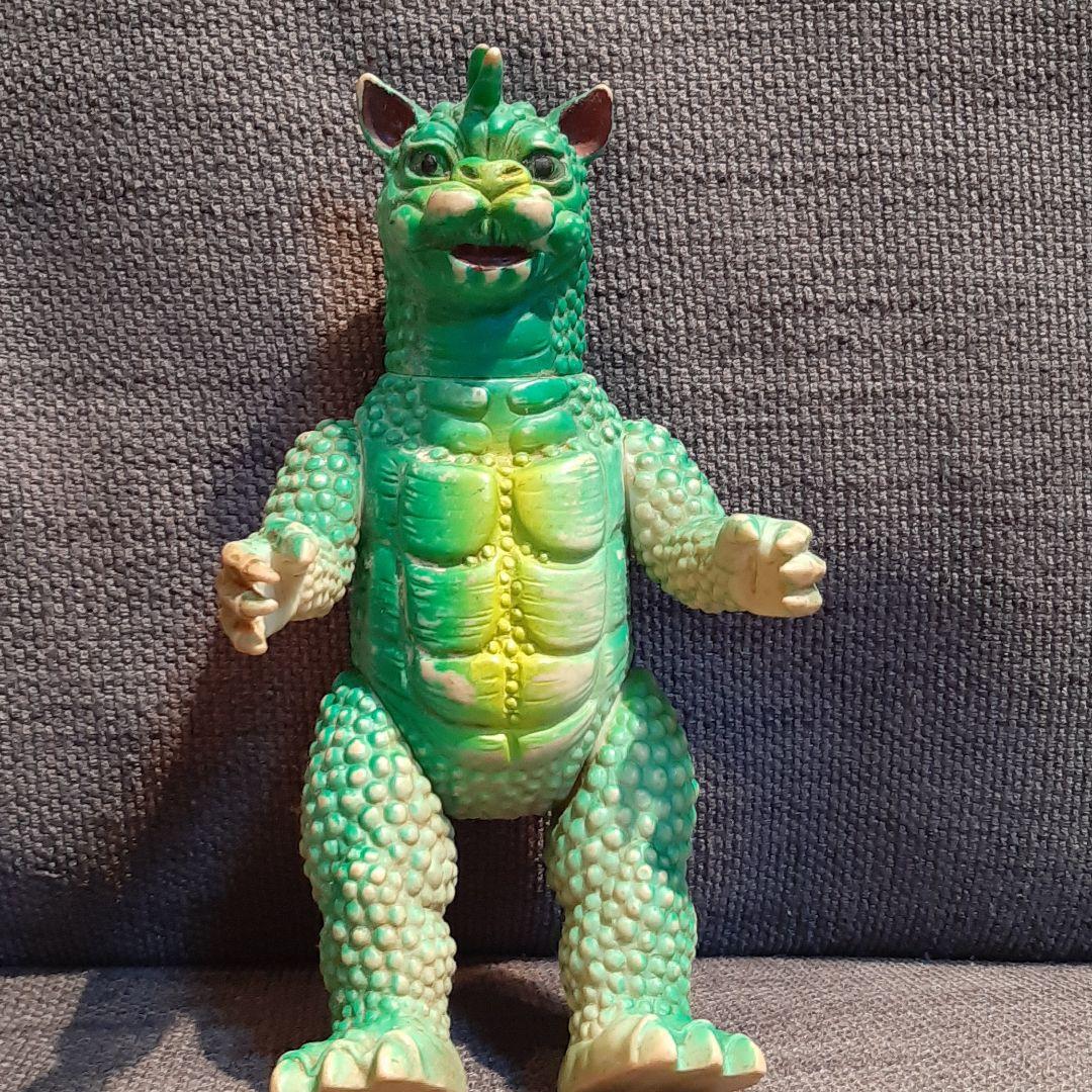 ナ*オ様 ☆オークション昭和レトロソフビ　ガバラ　GODZILLA　ゴジラ　ミニ