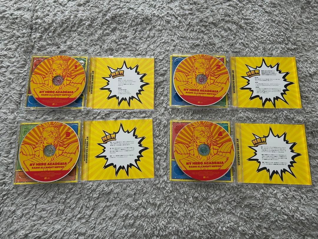 僕のヒーローアカデミア オールマイトニッポン1〜4 CD 2枚組×4枚セット