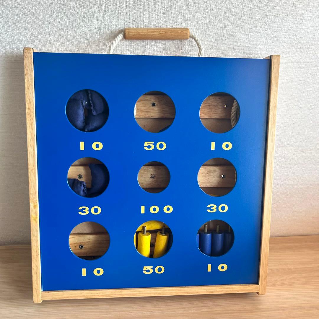 廃盤品　ニチガン　プレイボード9 輪投げ　ストラックアウト　玉入れ　レトロ