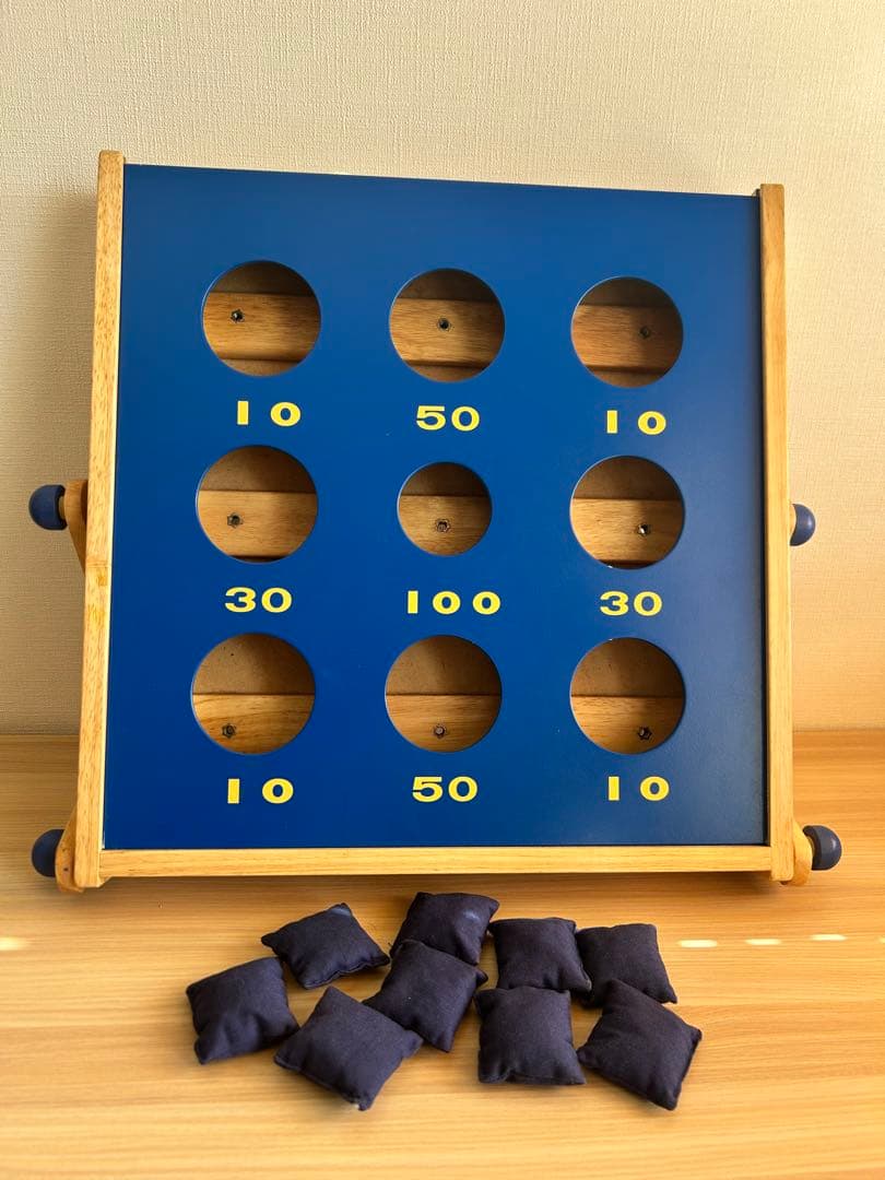 廃盤品　ニチガン　プレイボード9 輪投げ　ストラックアウト　玉入れ　レトロ