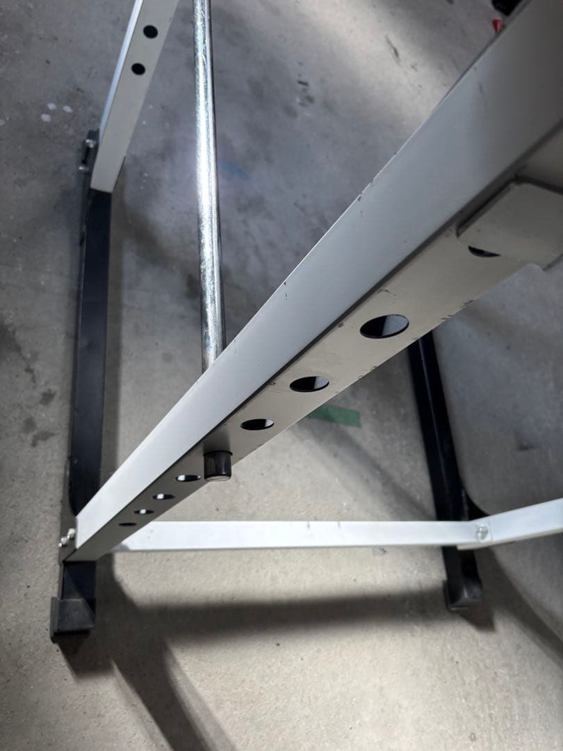 IROTEC パワーラックとバー２本付き 手渡し。