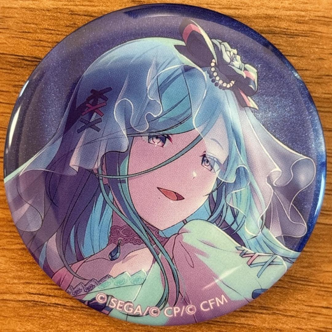 日野森雫 プロセカ グリッター缶バッジ 48A 20個