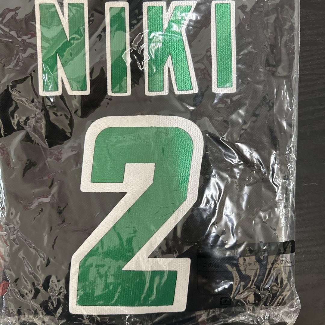 デサント　バレーユニフォーム　長袖　ブラック　圧着マーキング入り　セット