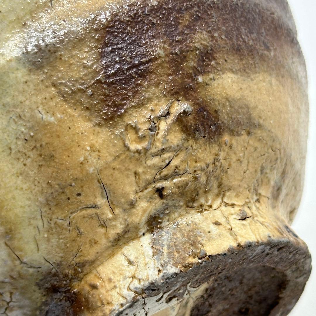 古谷道生 信楽焼 茶器 粉引 茶碗 共箱