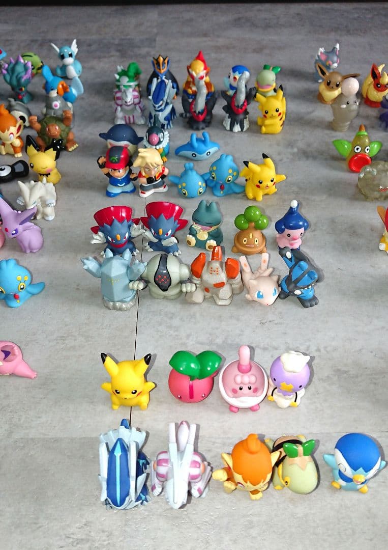 ポケモンキッズ 550体以上まとめ売り 未使用シール90枚以上付き