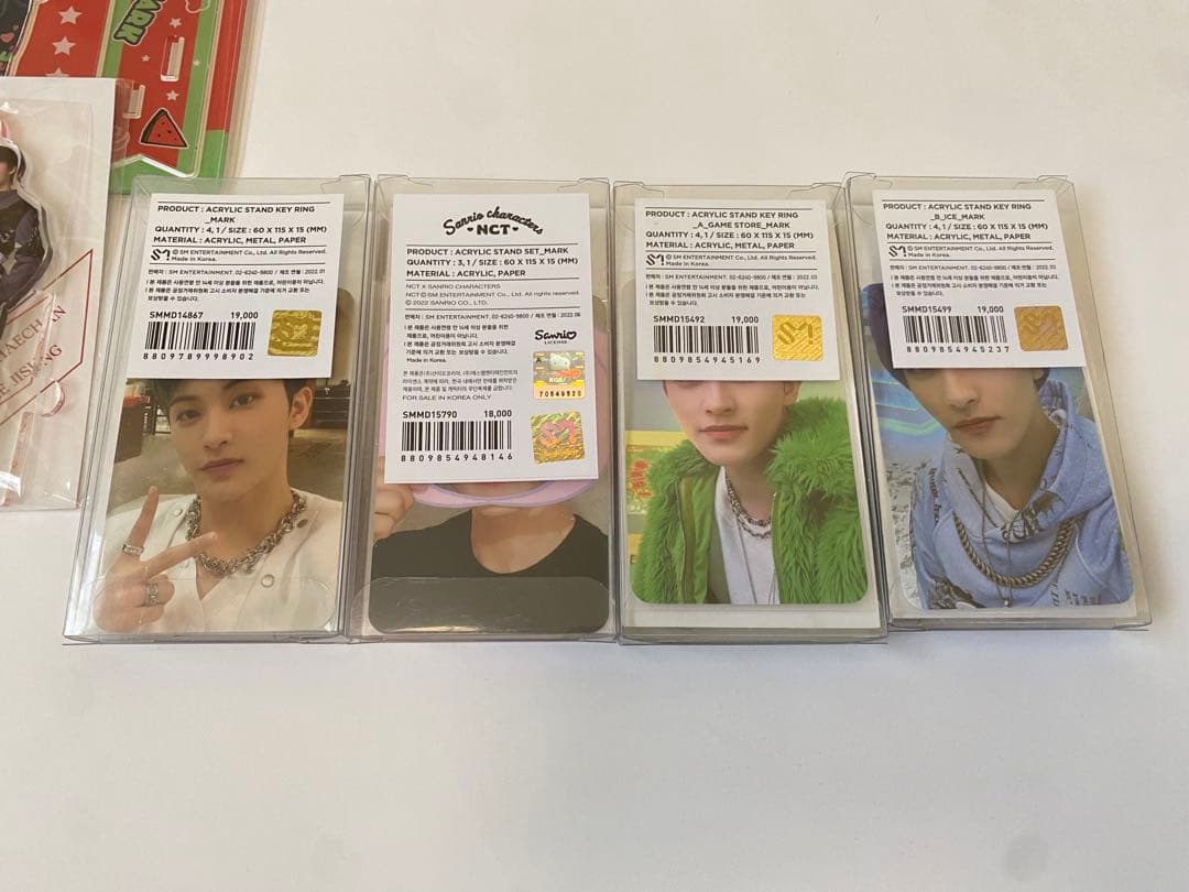 nct マーク アクスタ アクキー セット