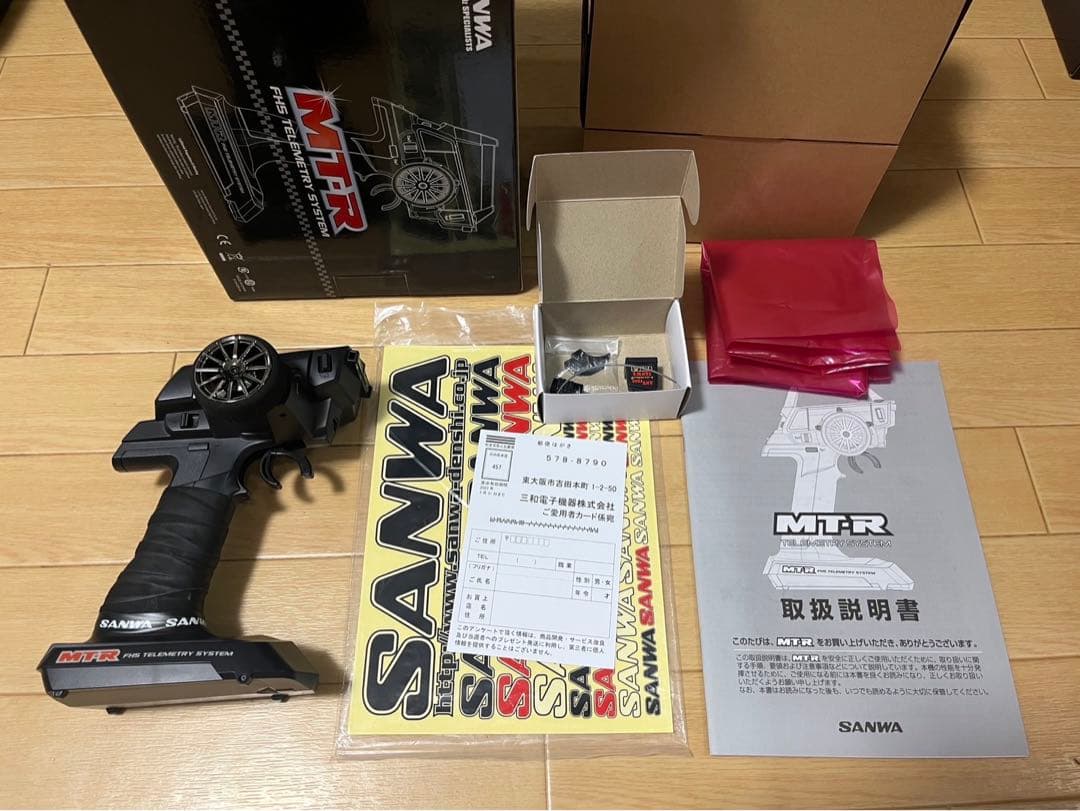 【美品】プロポ サンワ MT-R 互換受信機2個付き