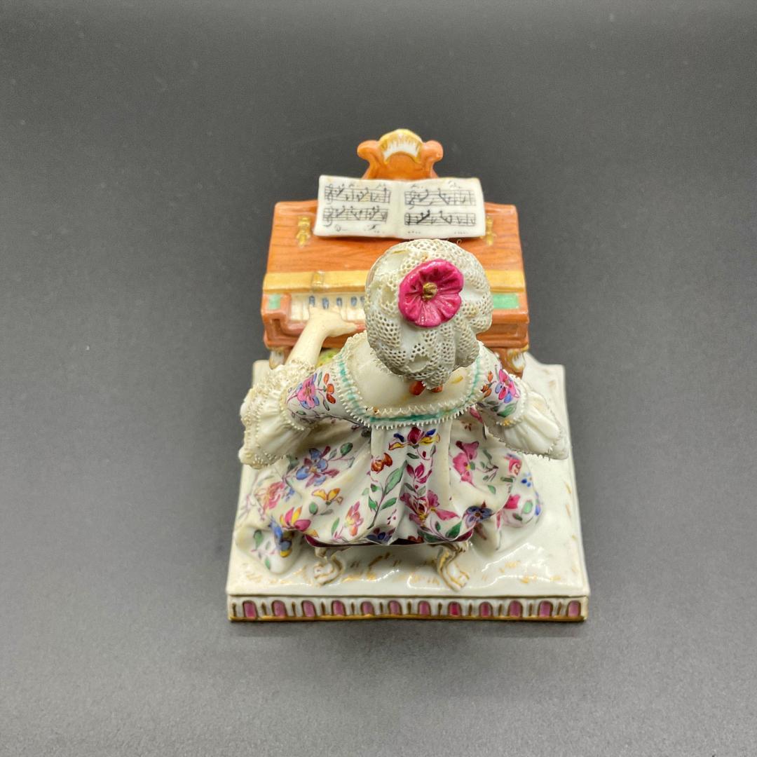 マイセン MEISSEN 五感の寓意 「聴覚」 フィギュリン フィギュア