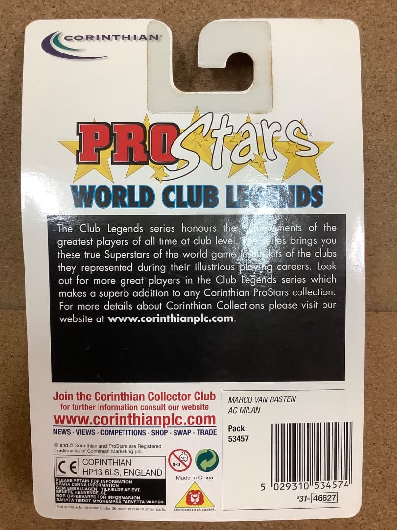 コリンシアン　プロスターズ　ワールドグラブレジェンド　ACミラン　４体