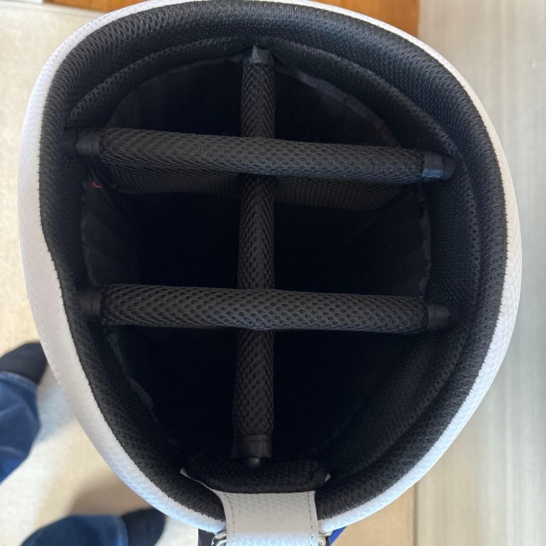 テーラーメイド　GLOIRE キャディバッグ ホワイト/ブルー