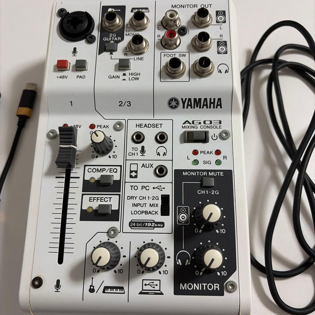 【早い者勝ち】YAMAHA AG03 ライバースターターセット