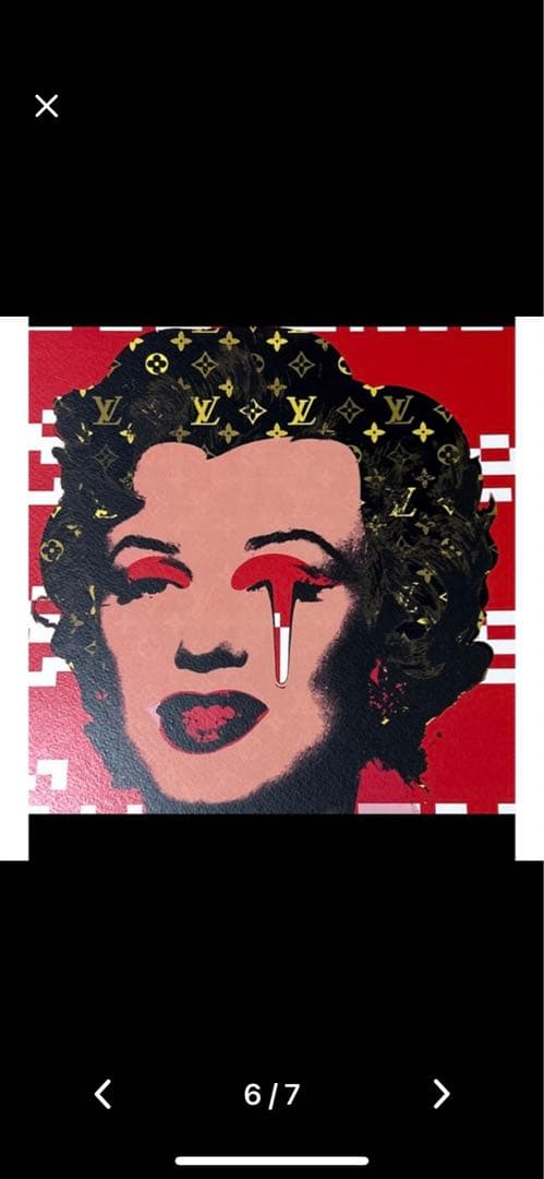 DEATH  ＮＹＣ作品　モンローとスヌピーアートポスター　ポップアート