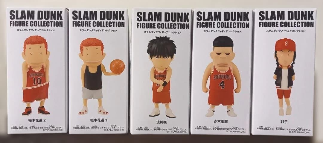 スラムダンク フィギュアコレクション ＜５種セット＞ 桜木 流川 赤木 彩子