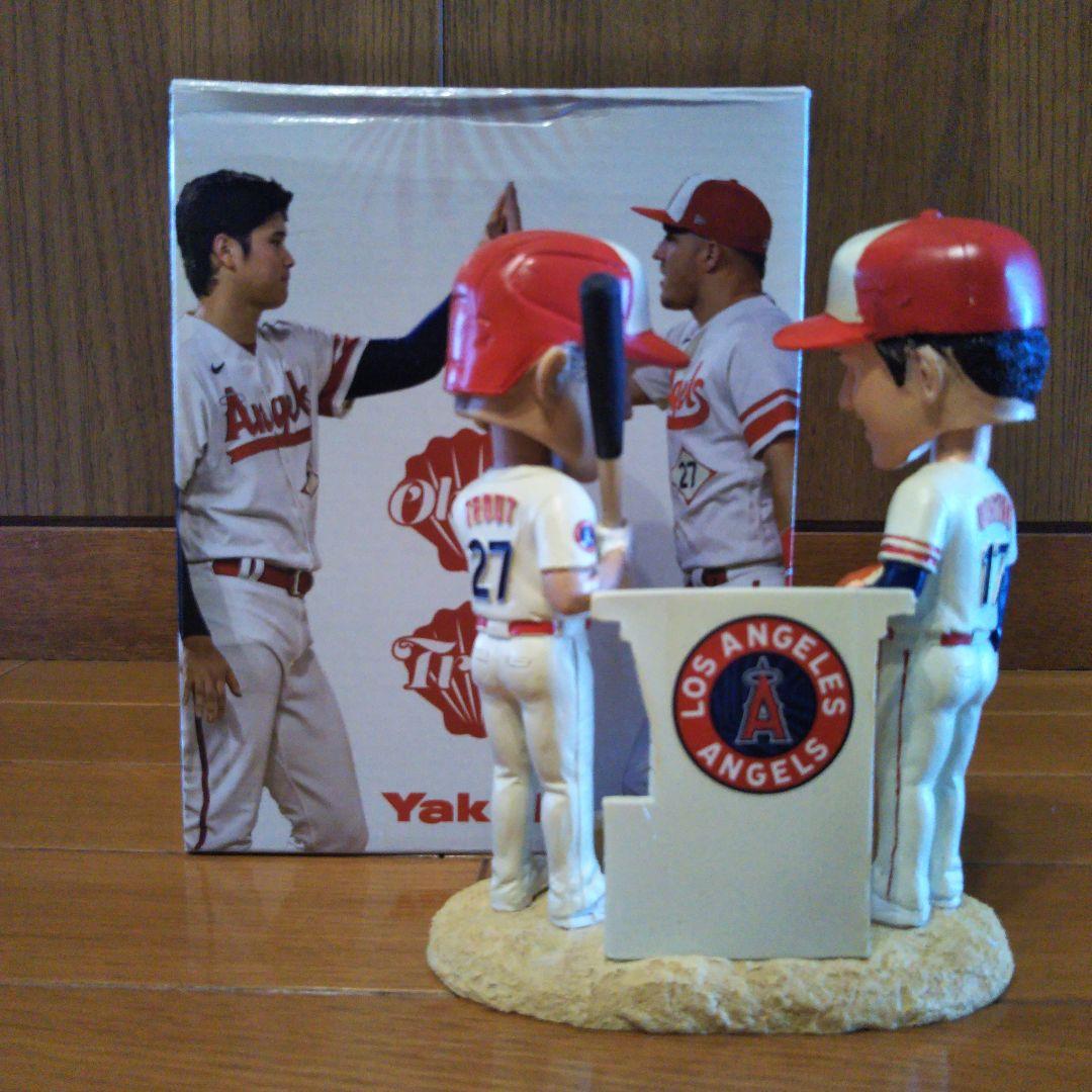 B*ー様 大谷翔平/マイク・トラウト ダブルボブルヘッド球場配布非売品