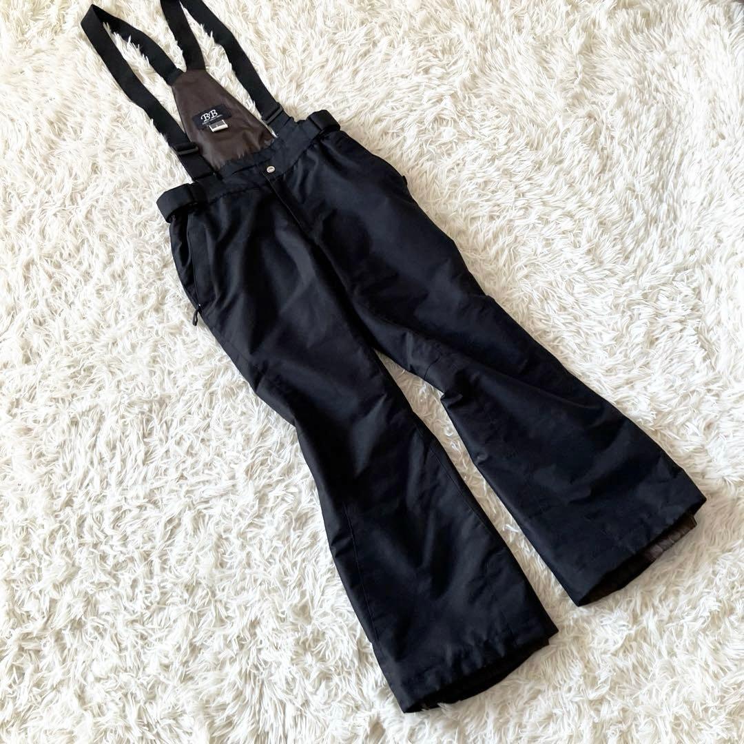 #11i✨BB✨スキー スノボ ウェア 上下セット レディースL ブラック