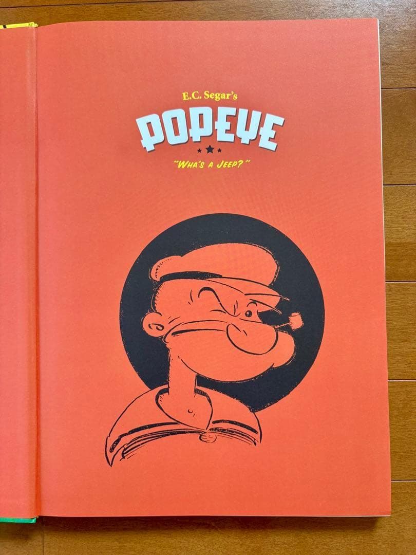E.C. Segar's POPEYE \"What's a Jeep?\" ポパイ